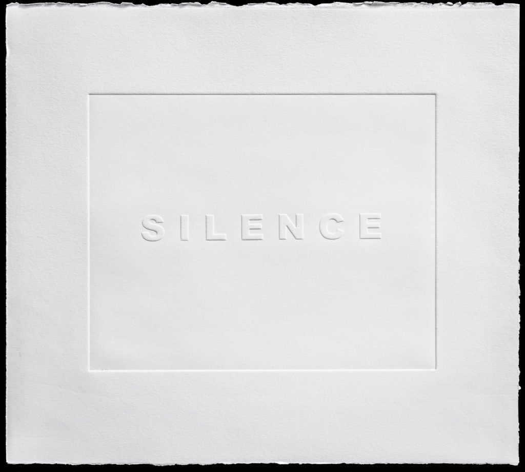 Embossed Silence